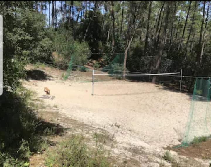 Maison Sur Golf Avec Piscine Chauffee A Lacanau Ocean Luaran gambar